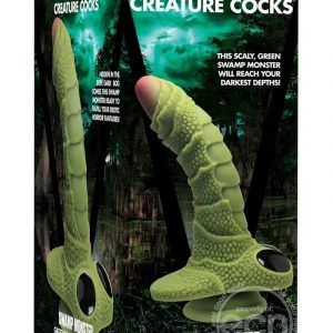 Creature Cocks Swamp Monster Scaly Silicone Dildo